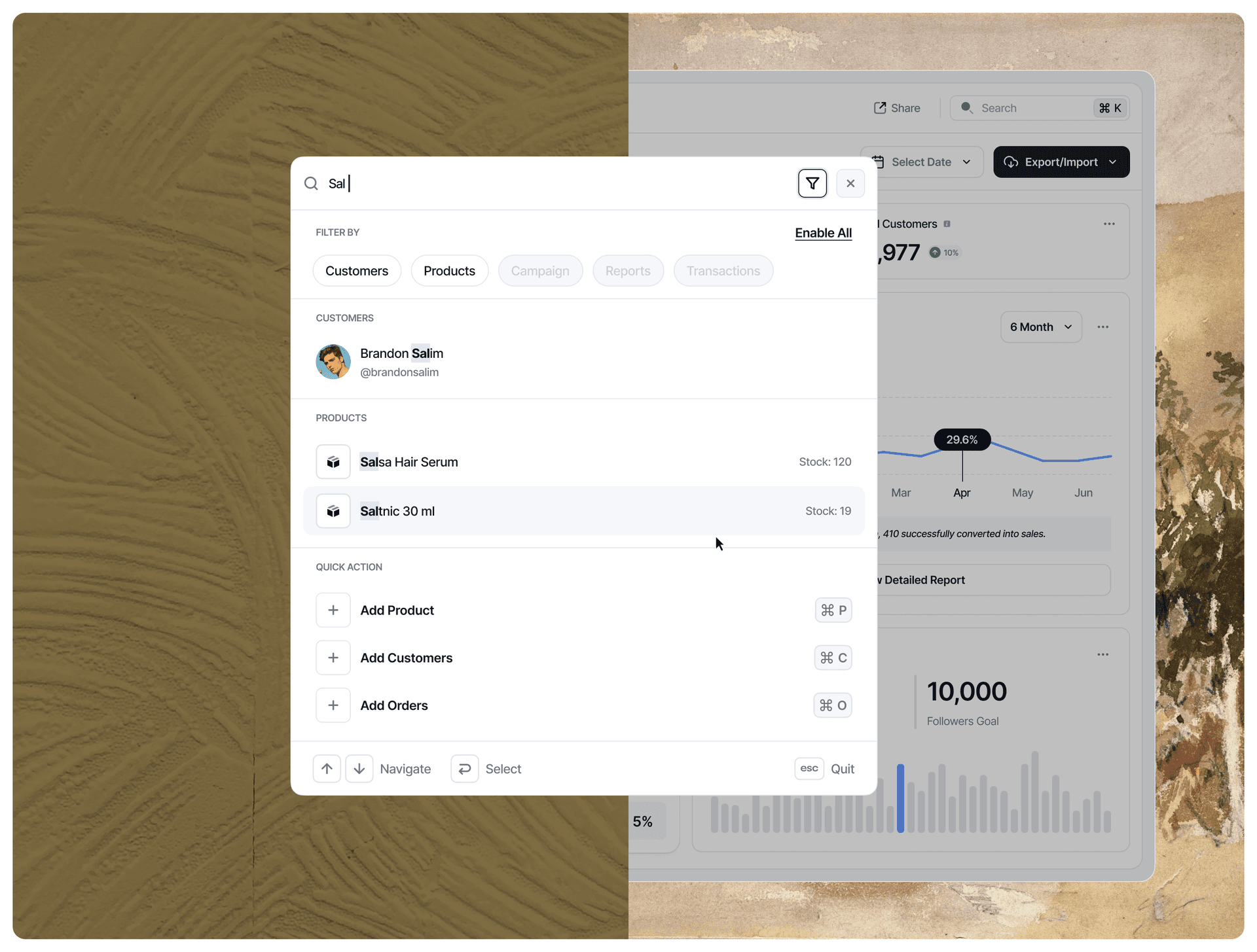 Seal CMS settings and integrations