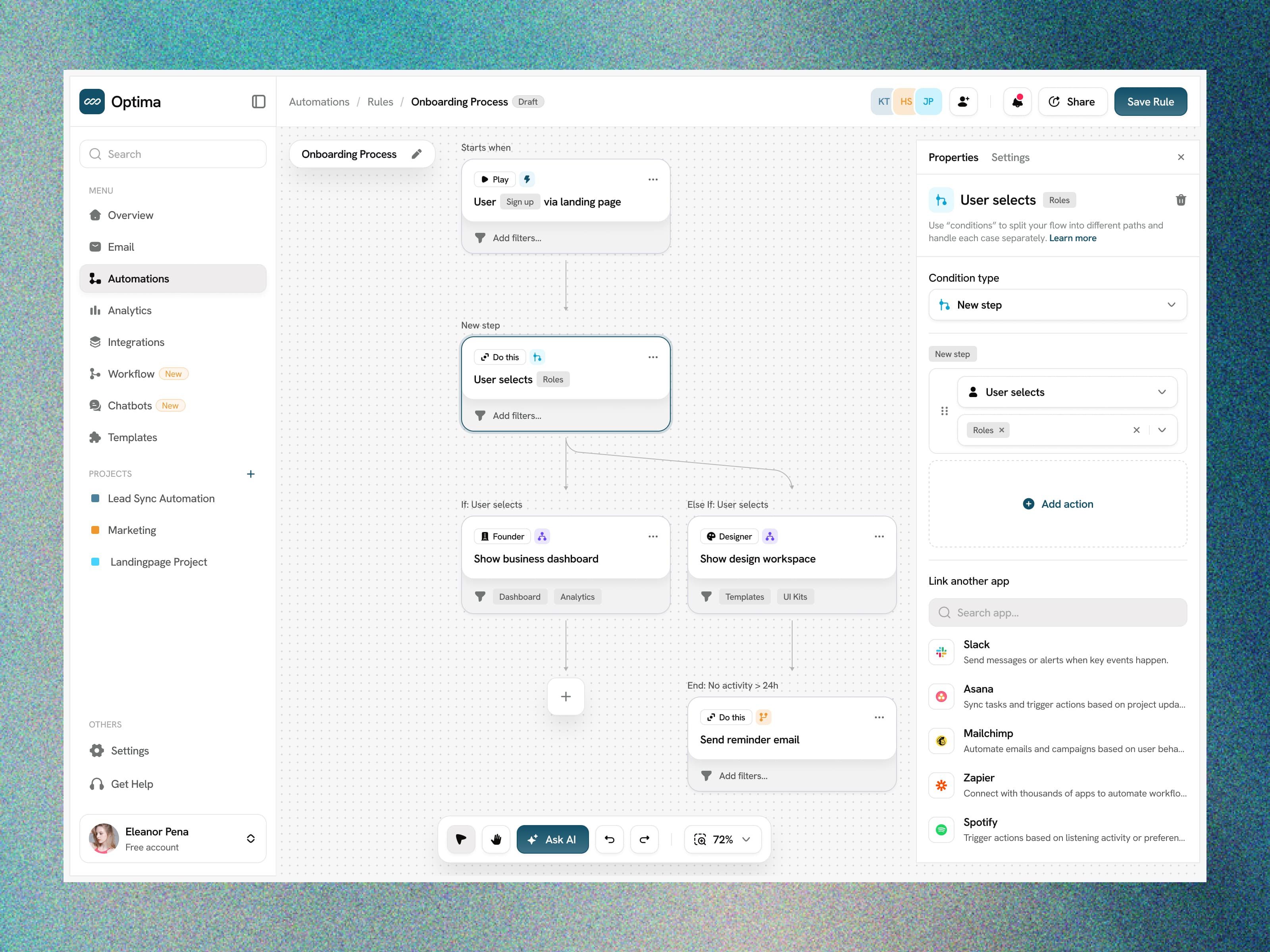 Automation Workflow Builder